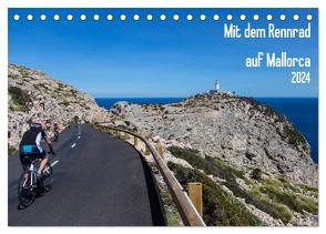 Mit dem Rennrad auf Mallorca (Tischkalender 2024 DIN A5 quer), CALVENDO Monatskalender von Poul,  Herbert