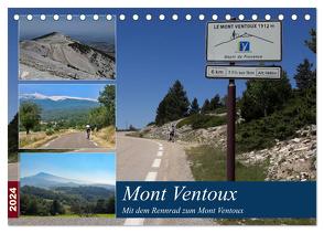 Mit dem Rennrad zum Mont Ventoux (Tischkalender 2024 DIN A5 quer), CALVENDO Monatskalender von Dupont,  Annette