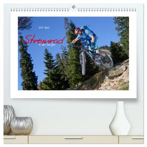 Mit dem Stromrad in den Bergen (hochwertiger Premium Wandkalender 2024 DIN A2 quer), Kunstdruck in Hochglanz von Faltermaier,  Franz