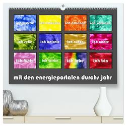 mit den energieportalen durchs jahr (hochwertiger Premium Wandkalender 2024 DIN A2 quer), Kunstdruck in Hochglanz von Paetsch,  Frauke