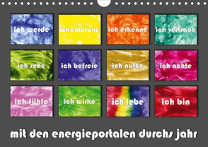 mit den energieportalen durchs jahr (Wandkalender 2020 DIN A4 quer) von Paetsch,  Frauke