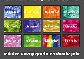 mit den energieportalen durchs jahr (Wandkalender 2021 DIN A2 quer) von Paetsch,  Frauke
