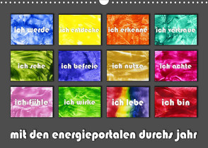mit den energieportalen durchs jahr (Wandkalender 2022 DIN A3 quer) von Paetsch,  Frauke