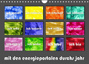 mit den energieportalen durchs jahr (Wandkalender 2022 DIN A4 quer) von Paetsch,  Frauke