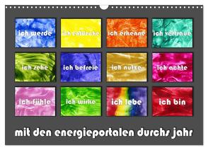 mit den energieportalen durchs jahr (Wandkalender 2024 DIN A3 quer), CALVENDO Monatskalender von Paetsch,  Frauke