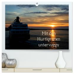 Mit den Hurtigruten unterwegs (hochwertiger Premium Wandkalender 2024 DIN A2 quer), Kunstdruck in Hochglanz von Prediger Klaus Prediger,  Rosemarie