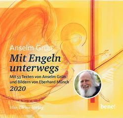 Mit Engeln unterwegs 2020 – Aufstellkalender von Grün,  Anselm, Münch,  Eberhard