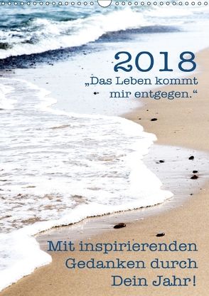 Mit inspirierenden Gedanken durch Dein Jahr. 2018 (Wandkalender 2018 DIN A3 hoch) von Holzhauser,  Monika