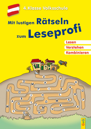 Mit lustigen Rätseln zum Leseprofi – 4. Klasse Volksschule von Guhe,  Irmtraud, Thabet,  Edith