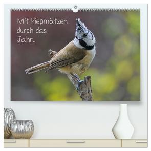 Mit Piepmätzen durch das Jahr … (hochwertiger Premium Wandkalender 2024 DIN A2 quer), Kunstdruck in Hochglanz von Berger (Kabefa),  Karin