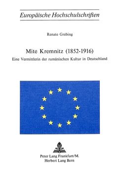 Mite Kremnitz (1852-1916) von Grebing,  Renate