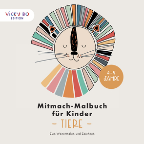 Mitmach-Malbuch für Kinder – TIERE von Schröder-Klasen,  Anna-Kristina