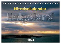 Mitreisekalender 2024 Helgoland (Tischkalender 2024 DIN A5 quer), CALVENDO Monatskalender von Krampe,  Martin