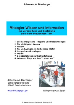 Mitsegler-Wissen und Information von Dr. Binzberger,  Johannes A.