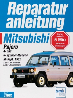 Mitsubishi Pajero, 4-Zyl-Modelle und 6-Zyl-Modelle ab Sept.82
