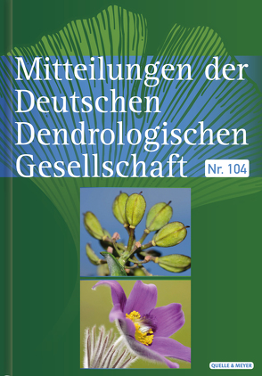 Mitteilungen der DDG von Deutsche Dendrologische Gesellschaft