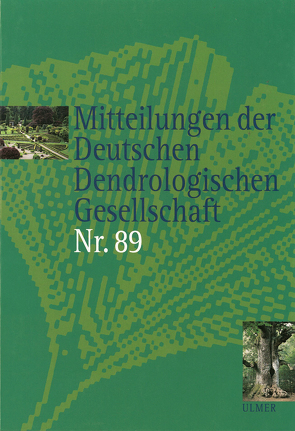 Mitteilungen der Deutschen Dendrologischen Gesellschaft Band 89