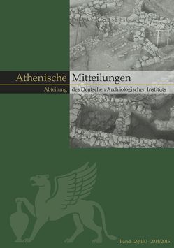 Mitteilungen des Deutschen Archäologischen Instituts, Athenische Abteilung von Senff,  Reinhard, Sporn,  Katja