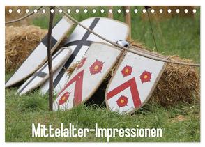 Mittelalter-Impressionen (Tischkalender 2024 DIN A5 quer), CALVENDO Monatskalender von Saphira Wandala,  Sophia