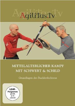 Mittelalterlicher Kampf mit Schwert & Schild von Warzecha,  Roland, Wenzel,  Tobias