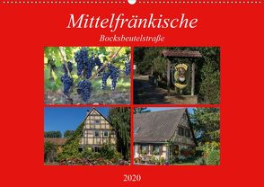 Mittelfränkische Bocksbeutelstraße (Wandkalender 2020 DIN A2 quer) von Will,  Hans
