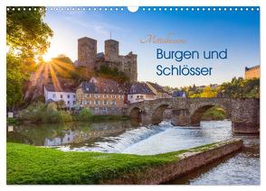 Mittelhessens Burgen und Schlösser (Wandkalender 2024 DIN A3 quer), CALVENDO Monatskalender von Koch,  Silke