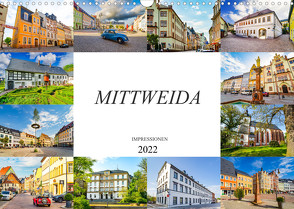 Mittweida Impressionen (Wandkalender 2022 DIN A3 quer) von Meutzner,  Dirk