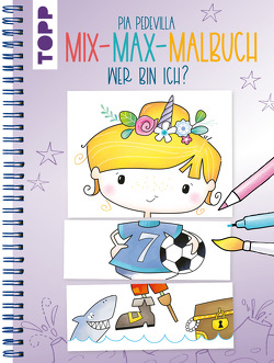 Mix-Max-Malbuch Wer bin ich? von Pedevilla,  Pia