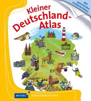 Kleiner Deutschland-Atlas von Fredrich,  Volker, Weller-Essers,  Andrea