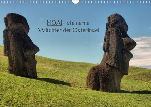 MOAI – steinerne Wächter der Osterinsel (Wandkalender 2023 DIN A3 quer) von Hartmann,  Carina