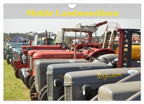 Mobile Landmaschinen (Wandkalender 2024 DIN A4 quer), CALVENDO Monatskalender von Jordan,  Diane
