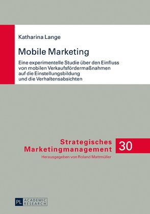 Mobile Marketing von Lange,  Katharina