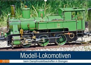 Modell-Lokomotiven beim Dampfmodellbautreffen in Bisingen (Wandkalender 2019 DIN A2 quer) von Günther,  Geiger