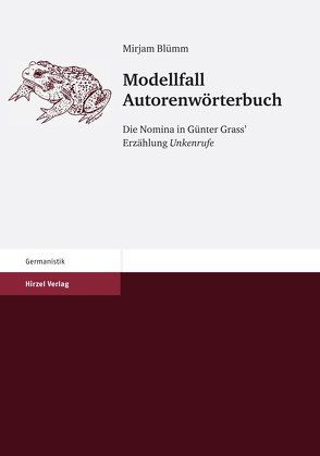 Modellfall Autorenwörterbuch von Blümm,  Mirjam