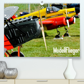 Modellflieger / CH-Version (Premium, hochwertiger DIN A2 Wandkalender 2022, Kunstdruck in Hochglanz) von Selig,  Bernd