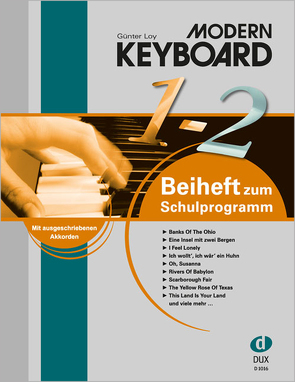 Modern Keyboard Beiheft 1-2 von Loy,  Günter