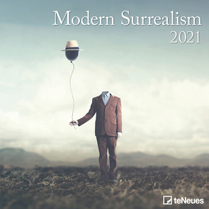 Modern Surrealism 2021 – Wand-Kalender – Broschüren-Kalender – 30×30- 30×60 geöffnet