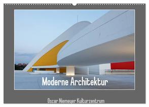 Moderne Architektur – Oscar Niemeyer Kulturzentrum (Wandkalender 2024 DIN A2 quer), CALVENDO Monatskalender von Ehrentraut,  Dirk