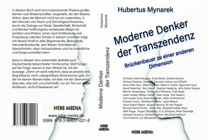 Moderne Denker der Transzendenz von Mynarek,  Hubertus