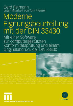 Moderne Eignungsbeurteilung mit der DIN 33430 von Frenzel,  Tom, Reimann,  Gerd