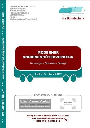 Moderner Schienengüterverkehr 2010 von Schulz,  Eckhard