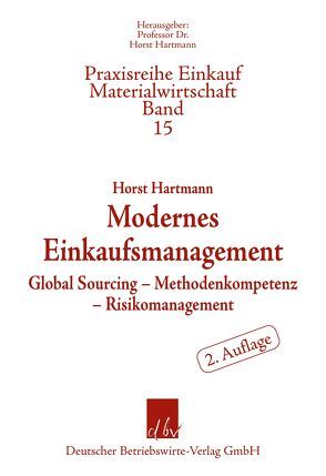 Modernes Einkaufsmanagement von Hartmann,  Horst