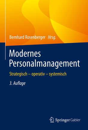 Modernes Personalmanagement von Rosenberger,  Bernhard
