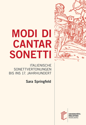 Modi di cantar sonetti von Springfeld,  Sara