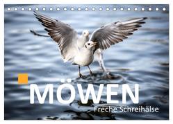 MÖWEN Freche Schreihälse (Tischkalender 2024 DIN A5 quer), CALVENDO Monatskalender von Maertens,  Bernd