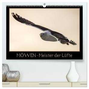 Möwen – Meister der Lüfte (hochwertiger Premium Wandkalender 2024 DIN A2 quer), Kunstdruck in Hochglanz von Schwarz Fotografie,  Thomas