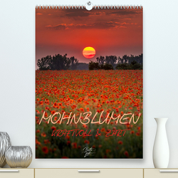 Mohnblumen – kraftvoll und zart (Premium, hochwertiger DIN A2 Wandkalender 2023, Kunstdruck in Hochglanz) von Lieder,  Britta
