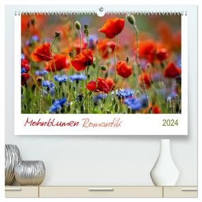 Mohnblumen Romantik (hochwertiger Premium Wandkalender 2024 DIN A2 quer), Kunstdruck in Hochglanz von Geisdorf,  Linda