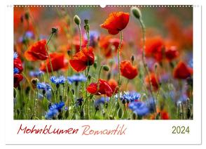 Mohnblumen Romantik (Wandkalender 2024 DIN A2 quer), CALVENDO Monatskalender von Geisdorf,  Linda
