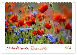 Mohnblumen Romantik (Wandkalender 2024 DIN A3 quer), CALVENDO Monatskalender von Geisdorf,  Linda